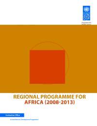 Evaluation of the Regional Programme for Africa (2008-2013)