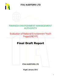 National Youth and Environment Project
