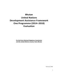 One Programme Comprehensive Evaluation (End of Cycle)