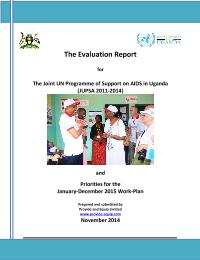 Final evaluation  of UN Joint Programme on HIV and AIDS