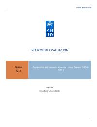 Final Evaluation of Genera Programme