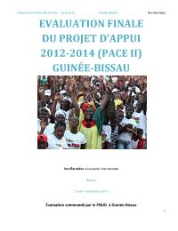 Evaluation finale du Projet d'Appui au Cycle Electoral (PACE II 2012-2014)
