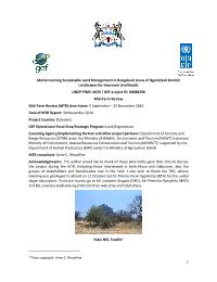 Evaluation of Mainstreaming Sustainable Land Management in Ngamiland Productive Landscape