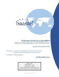 Evaluation finale du projet "Managed Resources Protected Areas (MRPA)".