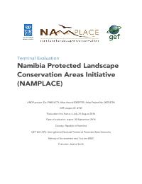 Namibia Landscape Area Conservation Project.