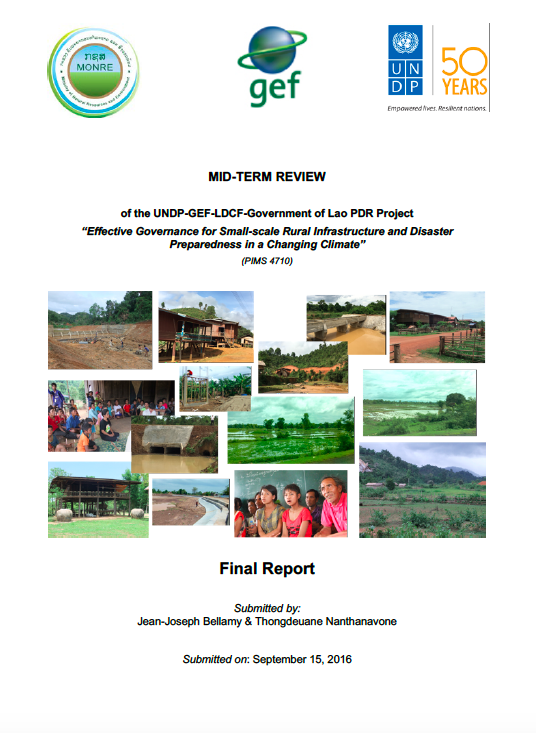 Midterm Evaluation - Effective Governance Climate Rural Infrastructure (LDCF2)