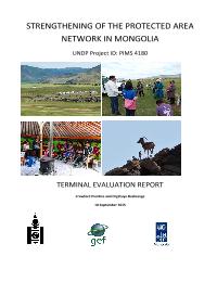Terminal Evaluation report of the project Strengthening Protected Area Network in Mongolia