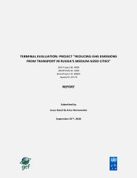 Reducing GHG emissions from road transport in Russia's medium-sized cities: Russian Urban Sustainable Transport