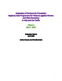 Partners for Prevention Phase II (P4P II)