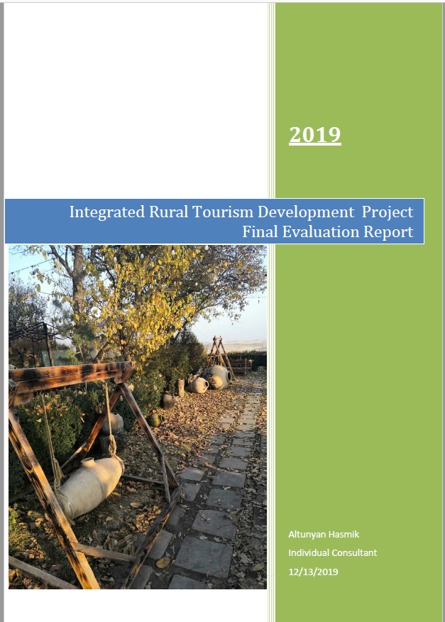 Integrated Rural Tourism Development Final Evaluation