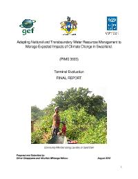 Adapting National and Transboundary Water Resources Management to Manage Expected Impacts of Climate Change in Swaziland