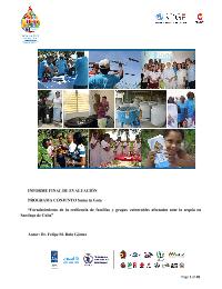 Evaluación final del 98032 Programa Conjunto ODS Sequía Santiago de Cuba-Fondo ODS