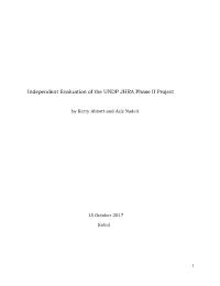 Final Evaluation of the Project "Justice and Human Rights in Afghanistan (JHRA)
