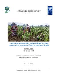 Mid-term Evaluation of Resilience for Food Security in Nigeria
