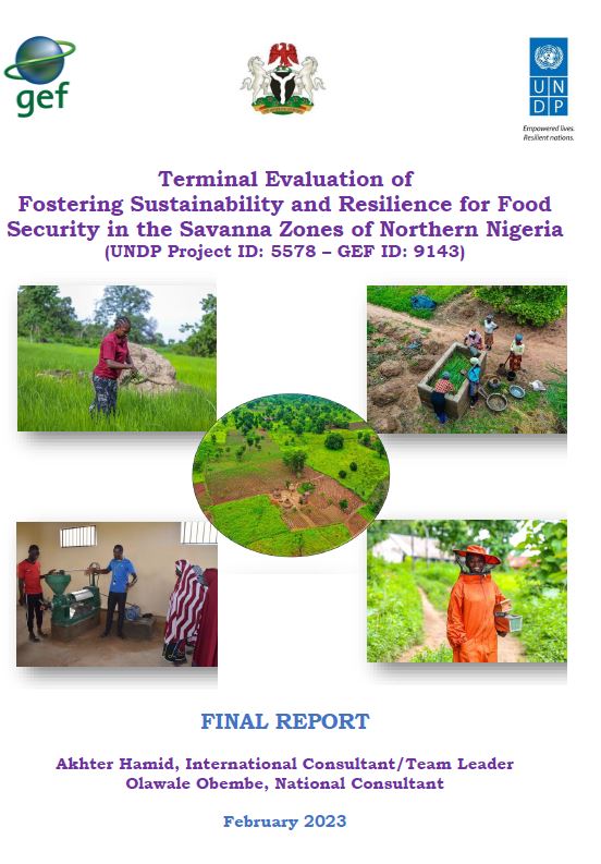 Final Evaluation of Resilience for Food Security in Nigeria
