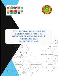 Evaluation Finale du Cadre de Partenariat pour le Développement Durable (CPDD, ancien UNDAF)