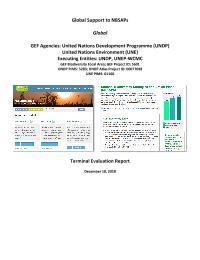 Terminal Evaluation –UNDP Global Support to NBSAPs  (PIMS 5283)