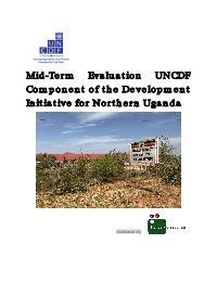 Mid-term evaluation of the Development Initiative in Northern Uganda (DINU) programme