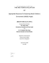 Appropriate Resources for Improving Street Children's Environment (ARISE)