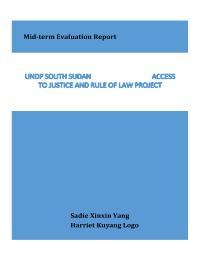 Access to Justice and Rule of Law Project mid-term evaluation 