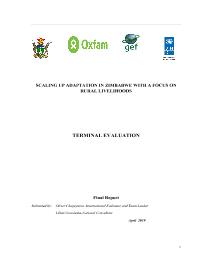 Scaling up Adaptation Project Evaluation