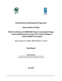 Mid-term Evaluation of Sustainable Energy Financing Mechanism for Solar PV